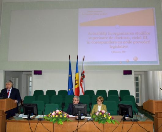 Seminar de instruire pentru conducătorii de doctorat